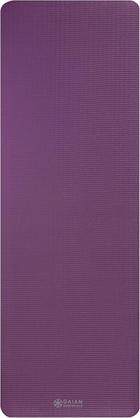 Thumbnail for Essentials Thick Yoga Mat Fitness & Exercise Mat with Easy-Cinch Yoga Mat Carrier Strap, 72