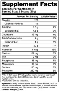 Thumbnail for Advanced 100% Whey Protein Isolate (Chocolate)