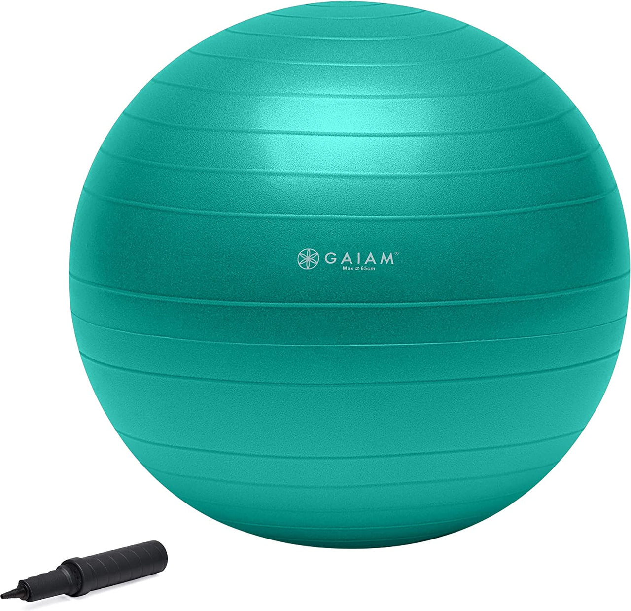 Total Body Exercise Balance Stability Yoga Ball, Anti-Burst with Air Pump for Home, Office Chair, and Fitness - Various Sizes